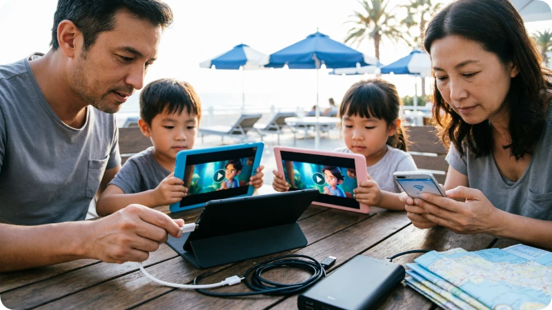 travel router benifits for family